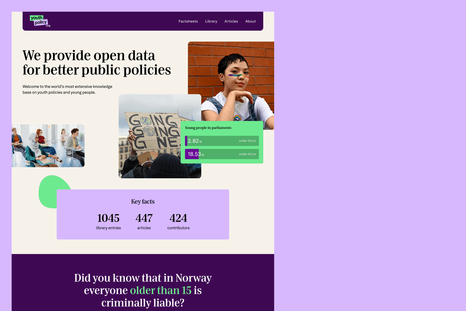 YPL's website UI elements: tons of re-worked screens
