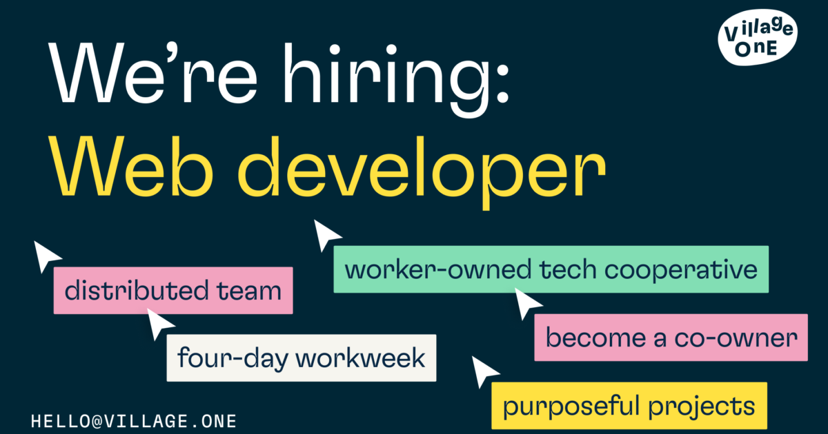 Join our tech co-op: Web developer with Craft CMS experience